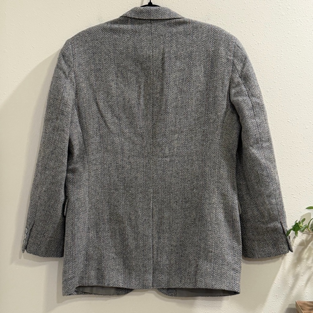 Tricia Fix Exclusive Small Western Fringe Wool Blend Blazer Jacket Statement - Picture 2 of 8